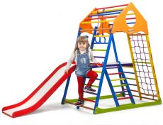 Дитячий спортивний комплекс SportBaby BambinoWood Color Plus 2